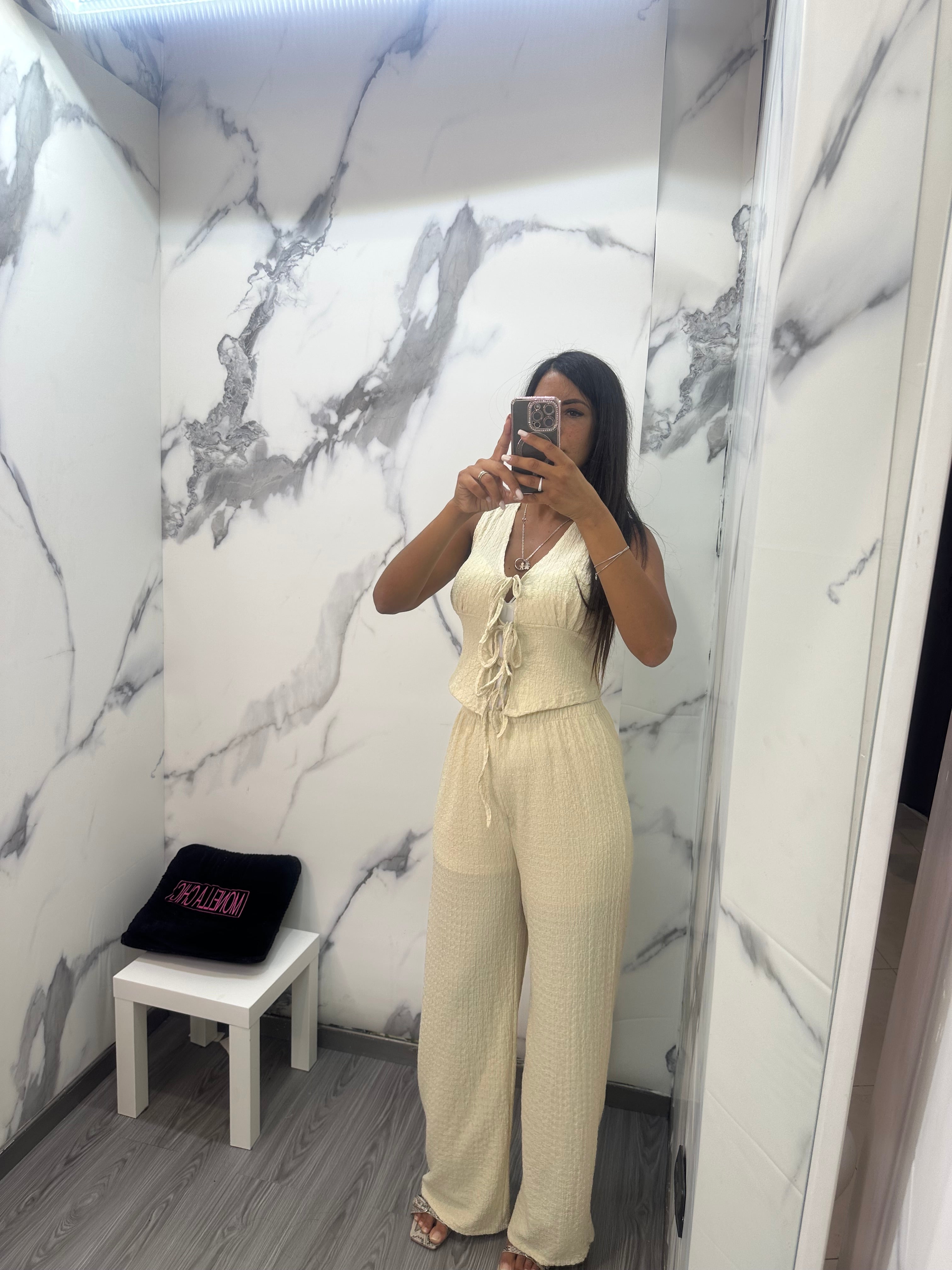 COMPLETO GILET E PANTALONE SISSY