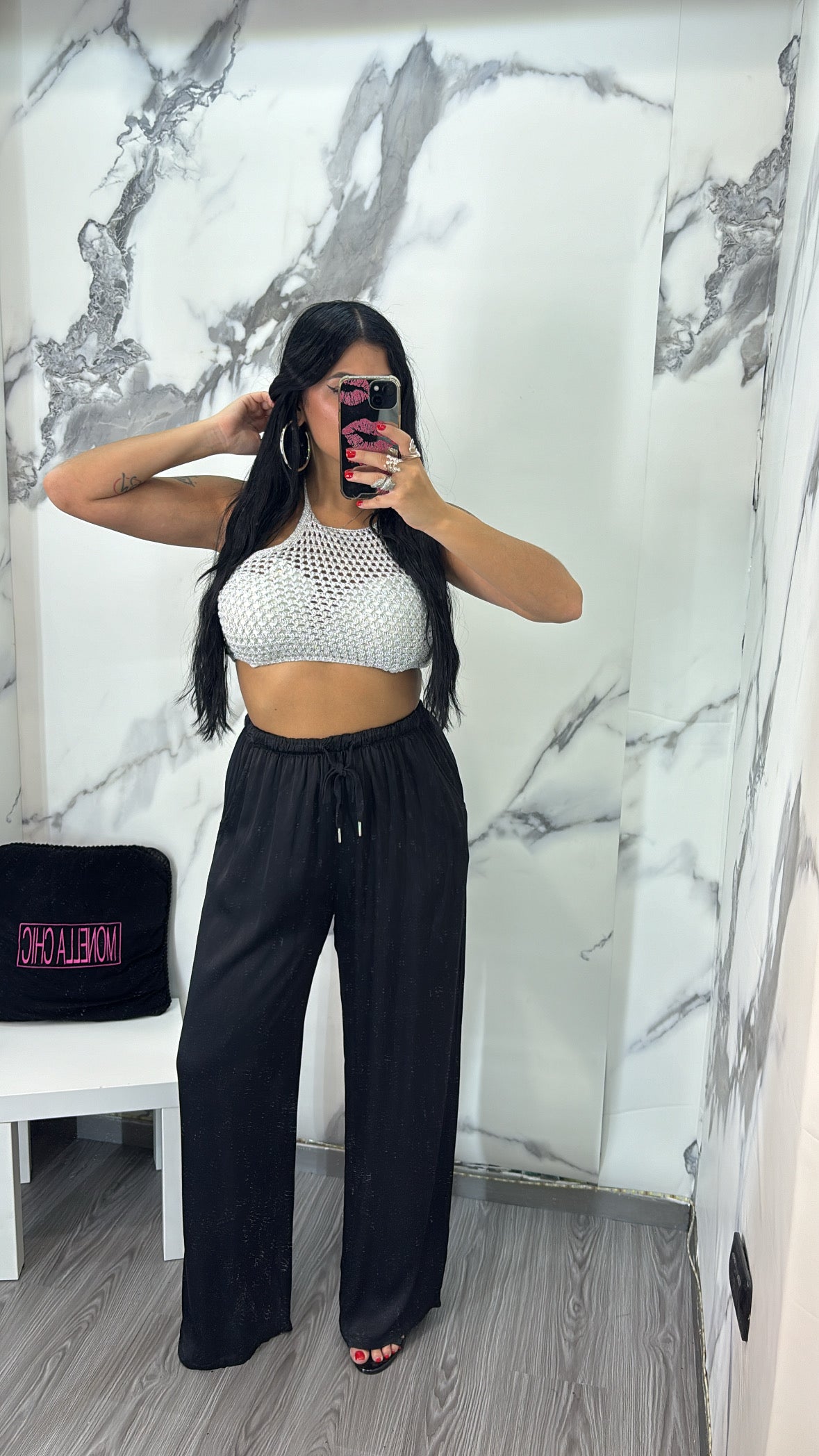 PANTALONE SATIN