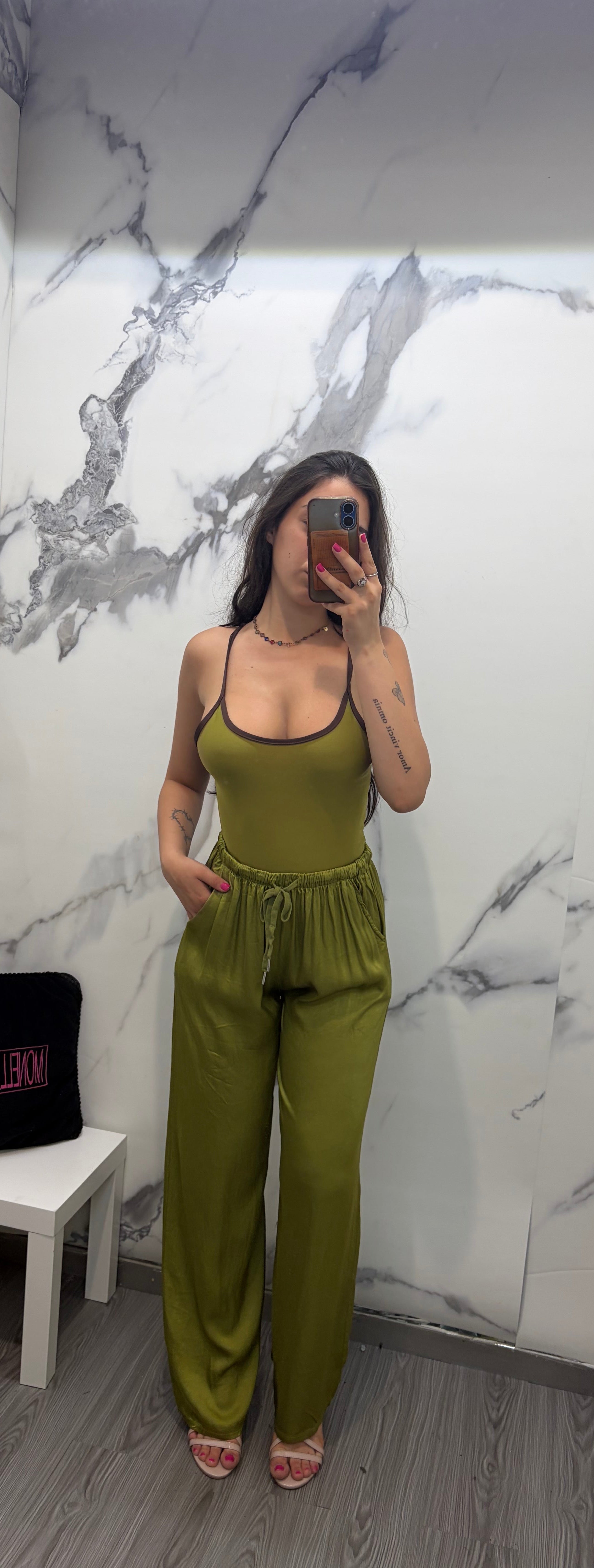 PANTALONE SATIN