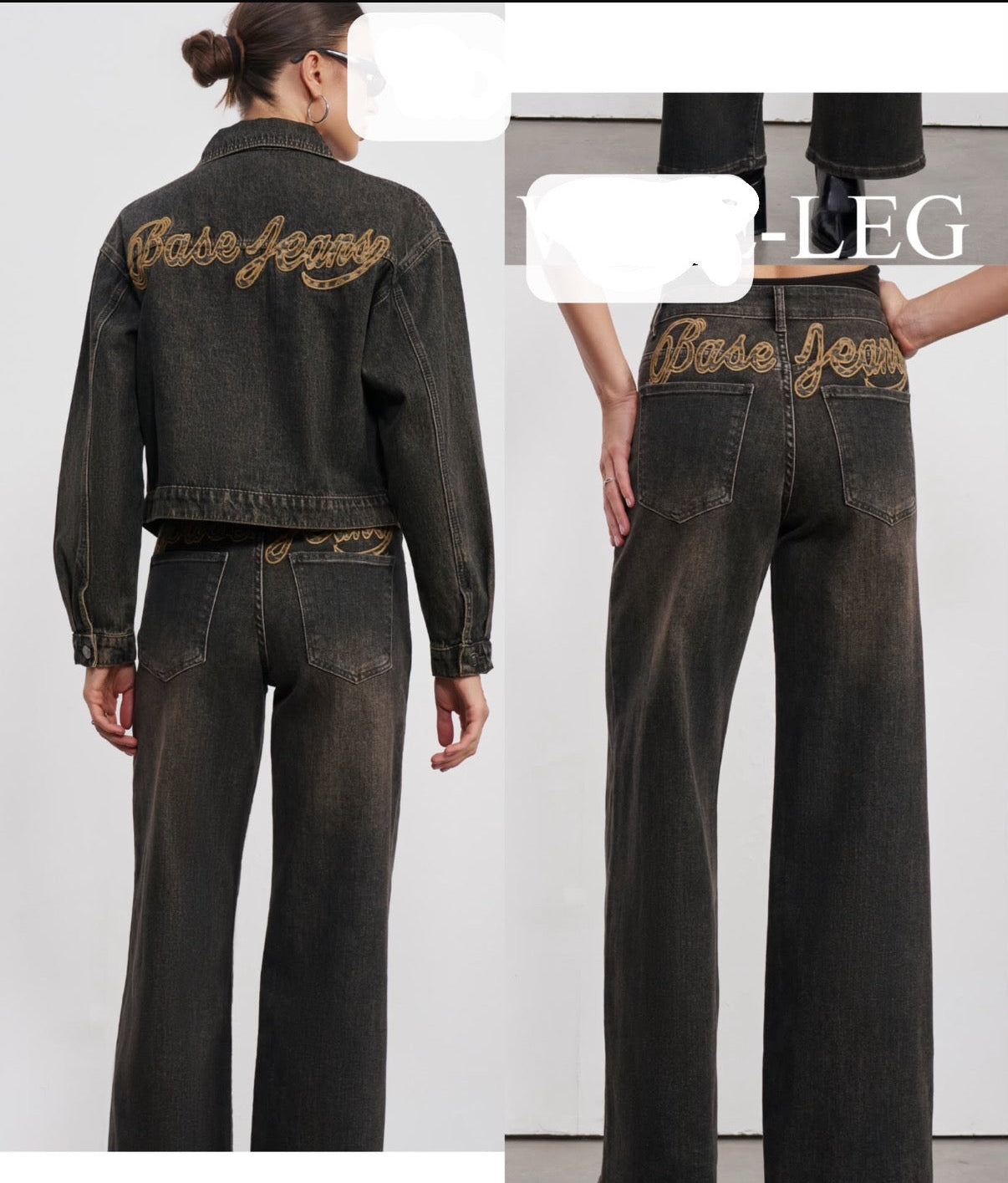 COMPLETO DENIM BASIC JEANS