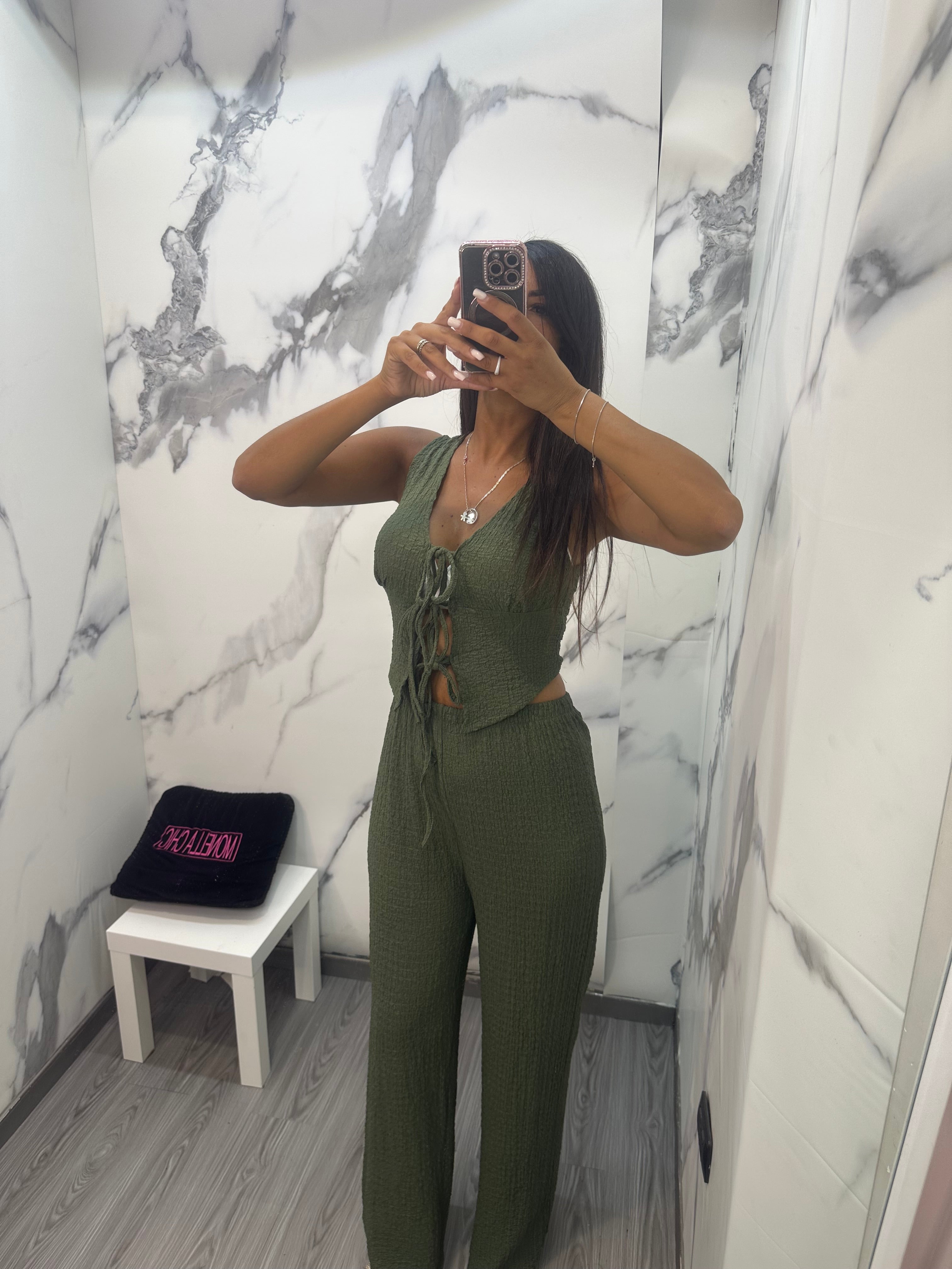 COMPLETO GILET E PANTALONE SISSY