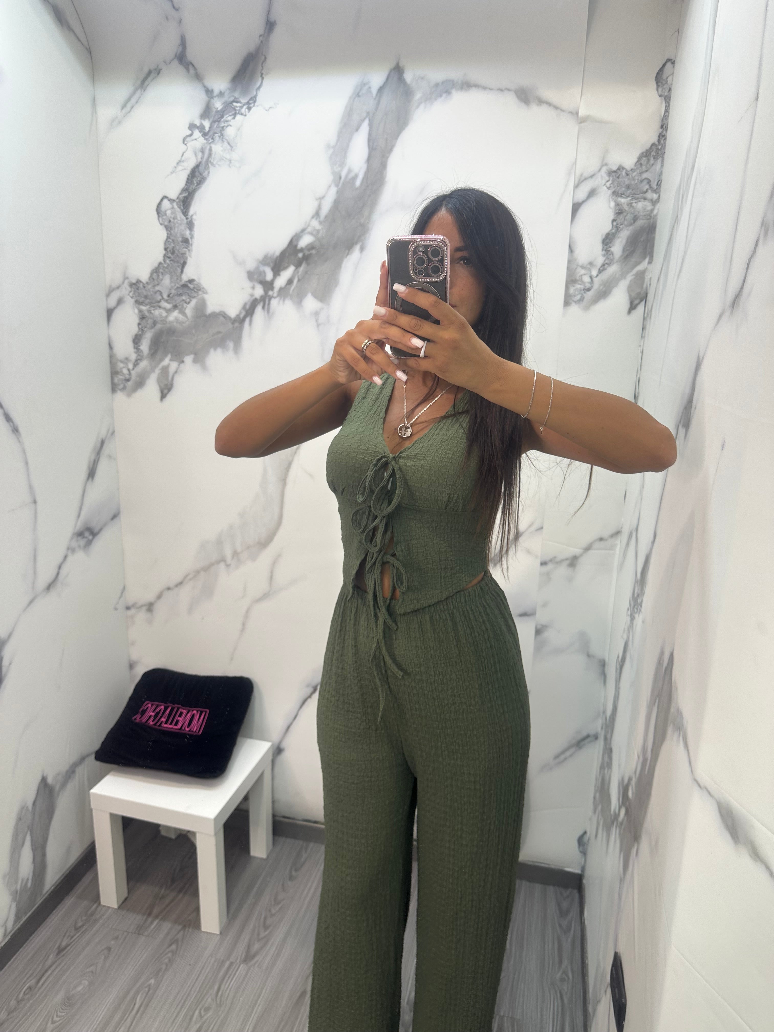 COMPLETO GILET E PANTALONE SISSY