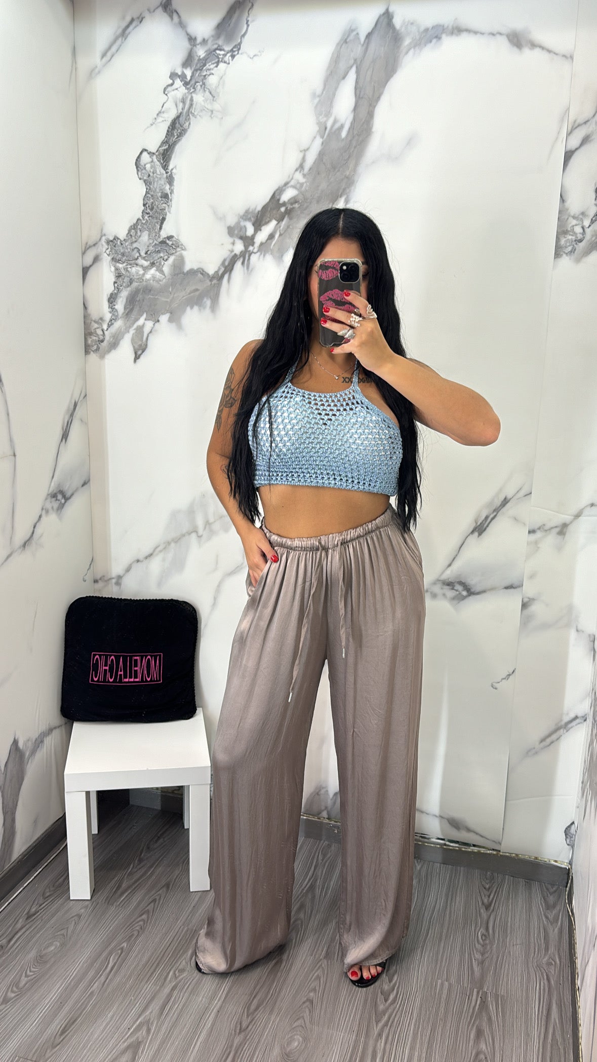 PANTALONE SATIN