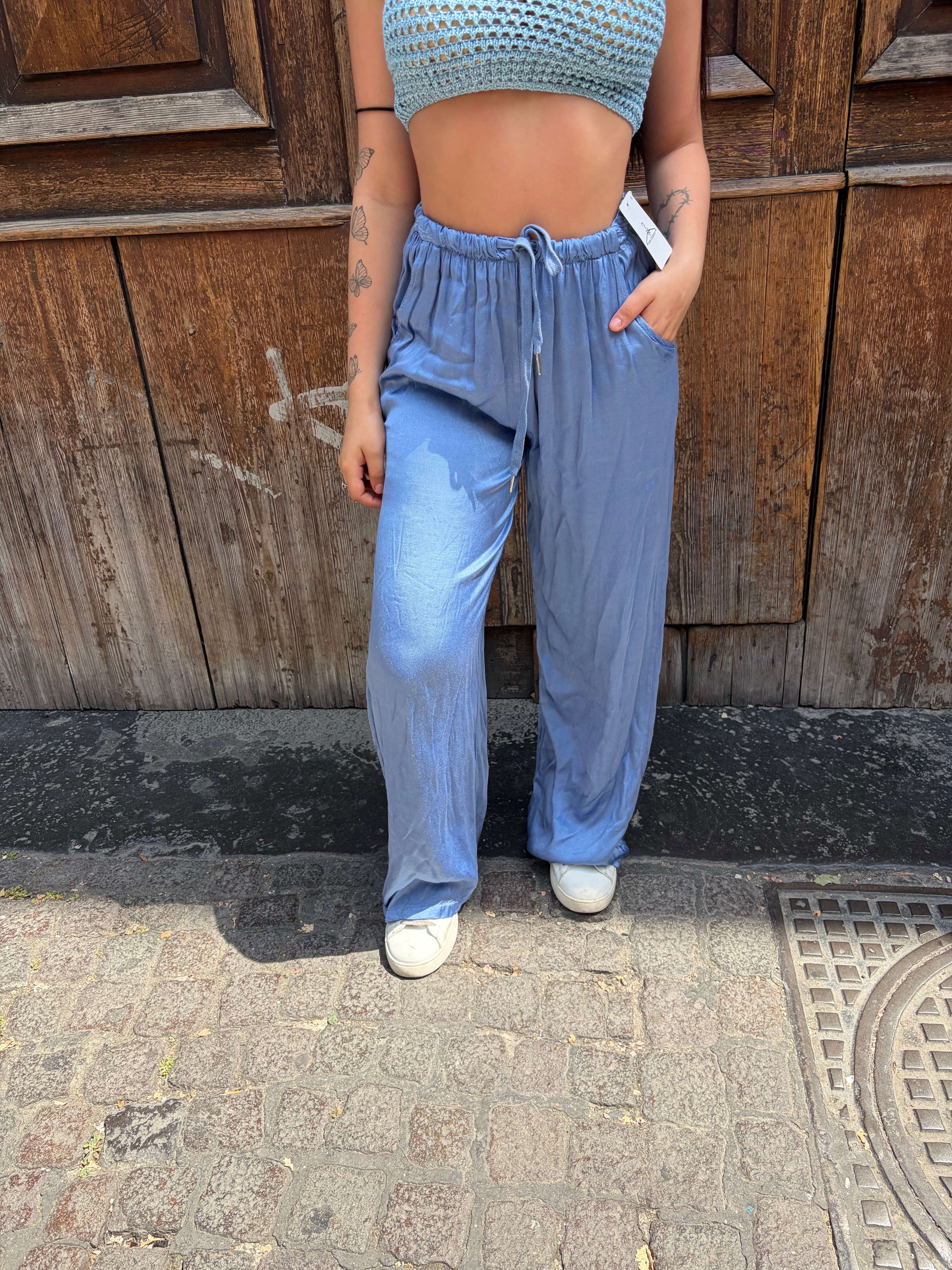 PANTALONE SATIN