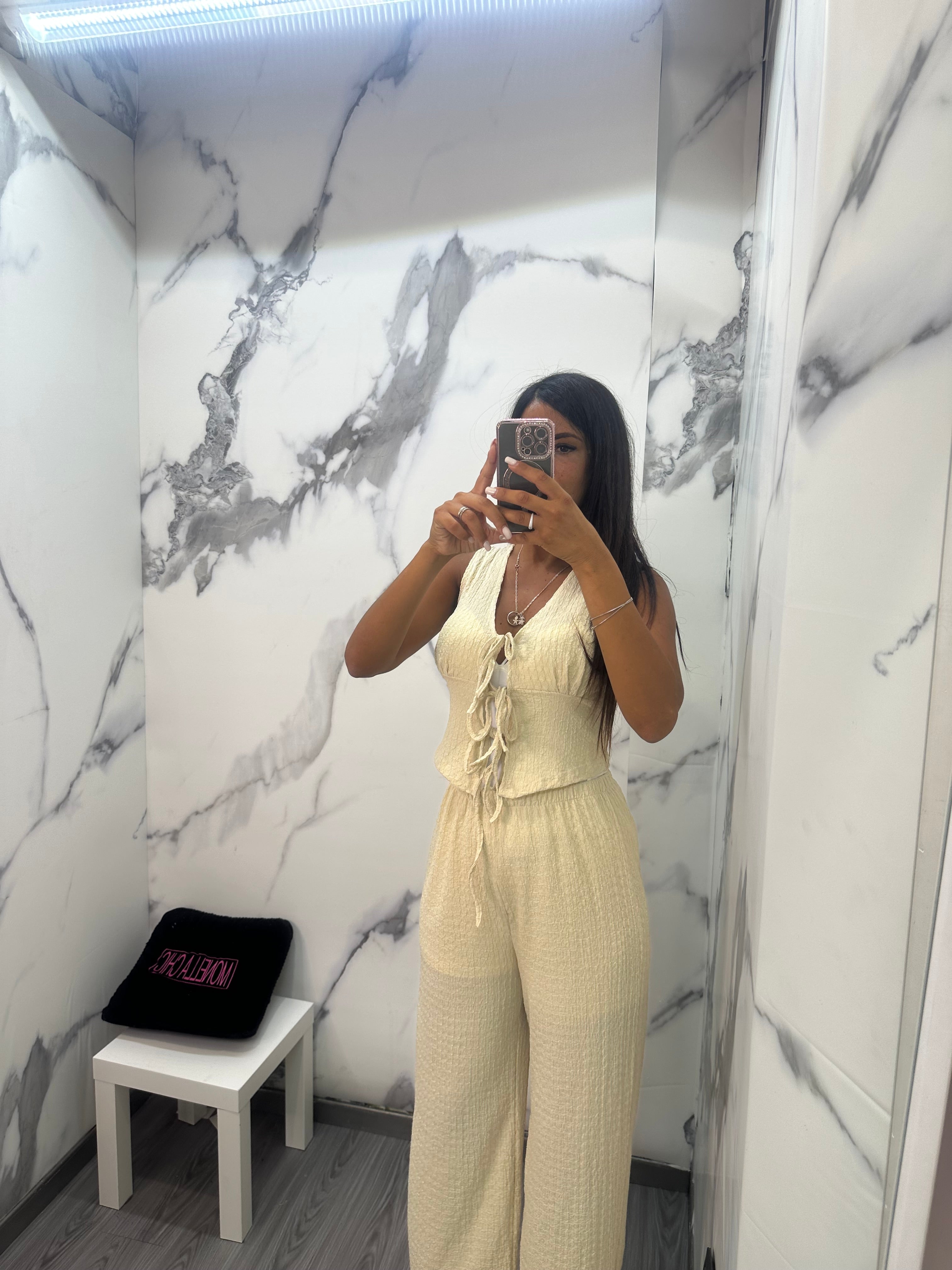 COMPLETO GILET E PANTALONE SISSY