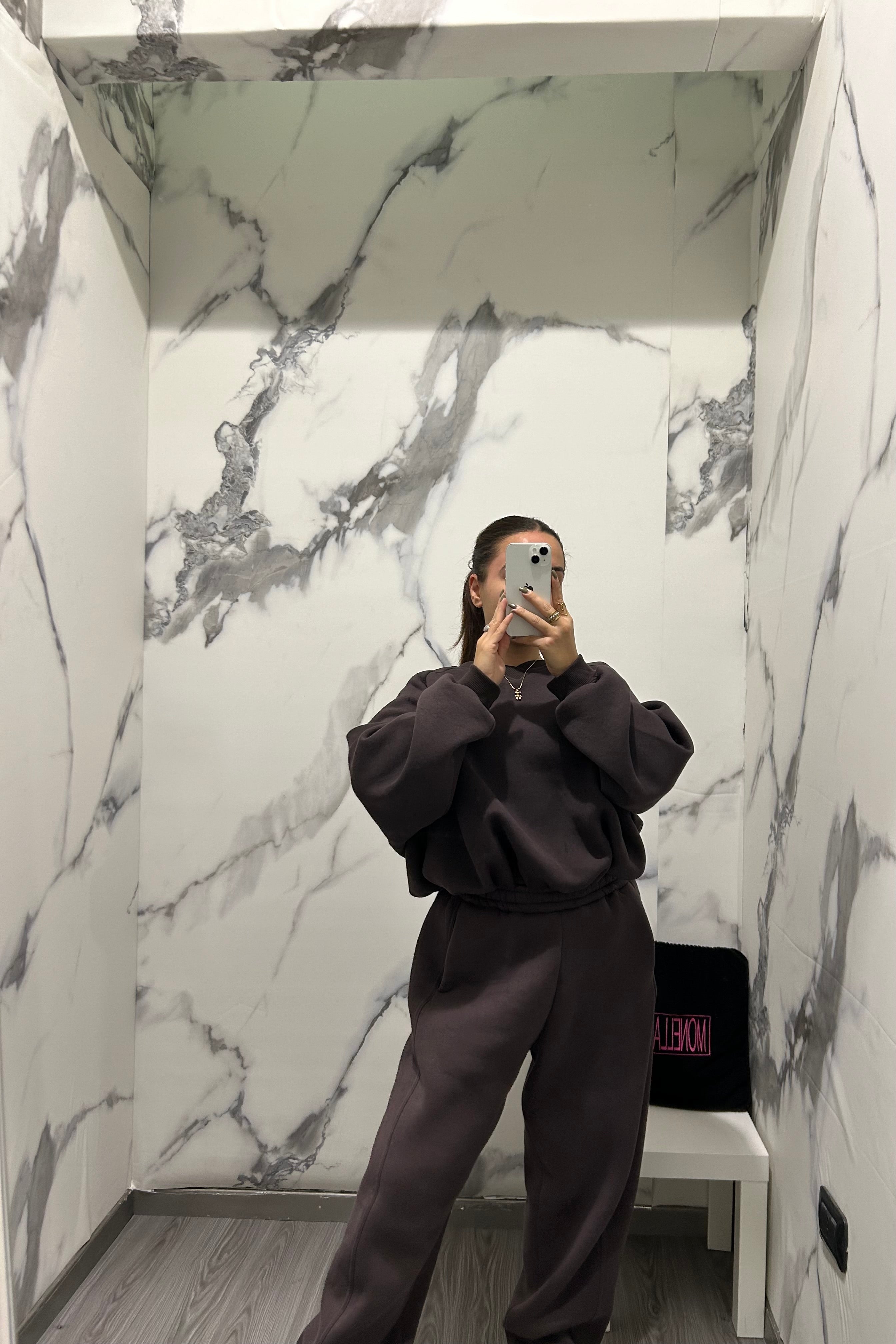 Tuta felpata all’interno