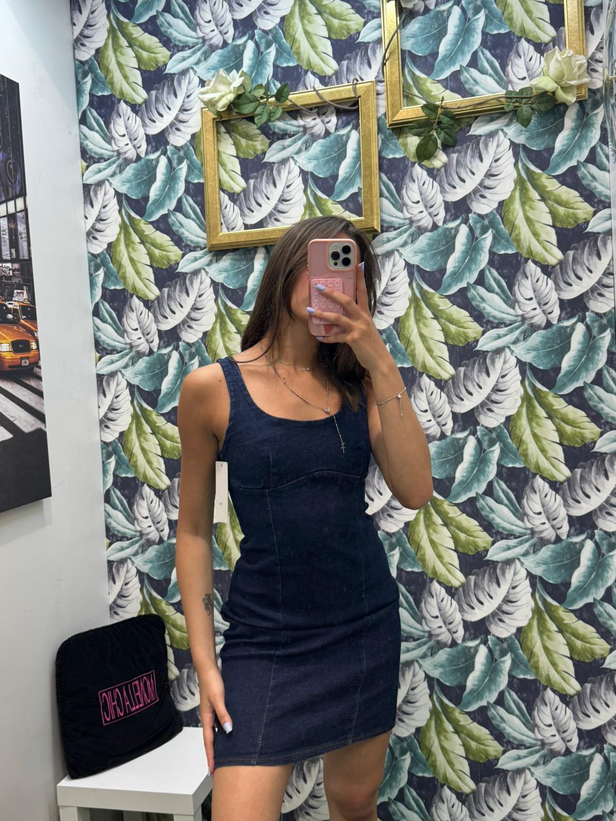 TUBINO CORTO DI JEANS