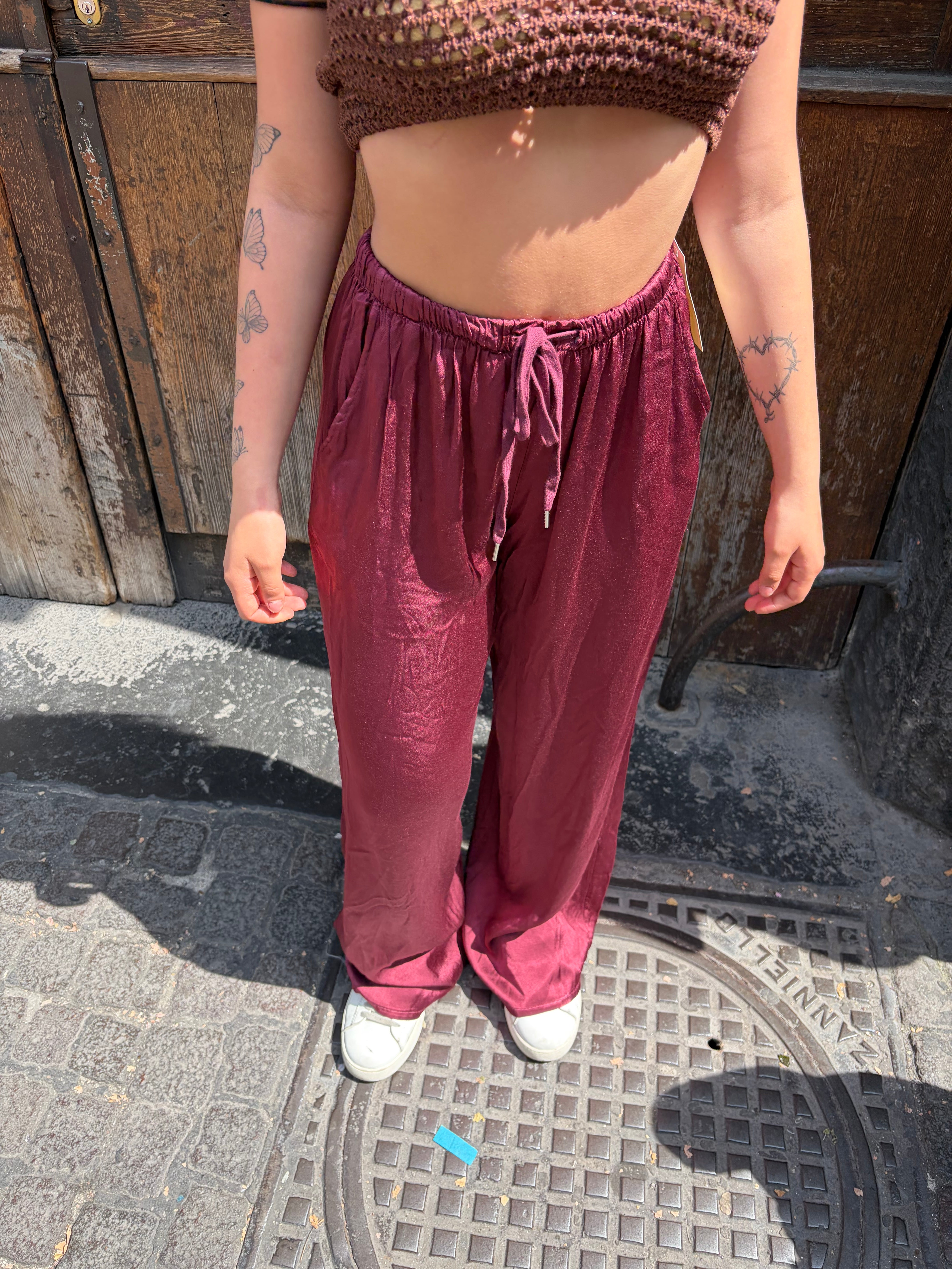 PANTALONE SATIN