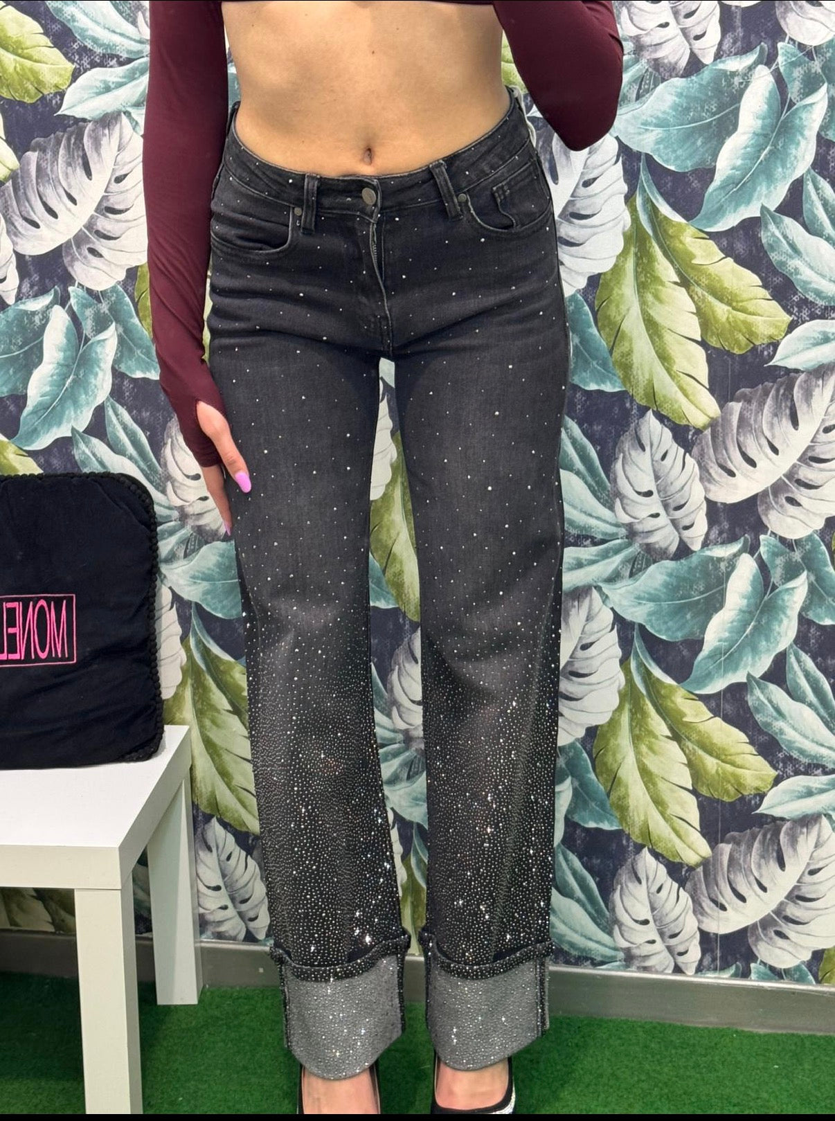 Jeans piega Scintillo