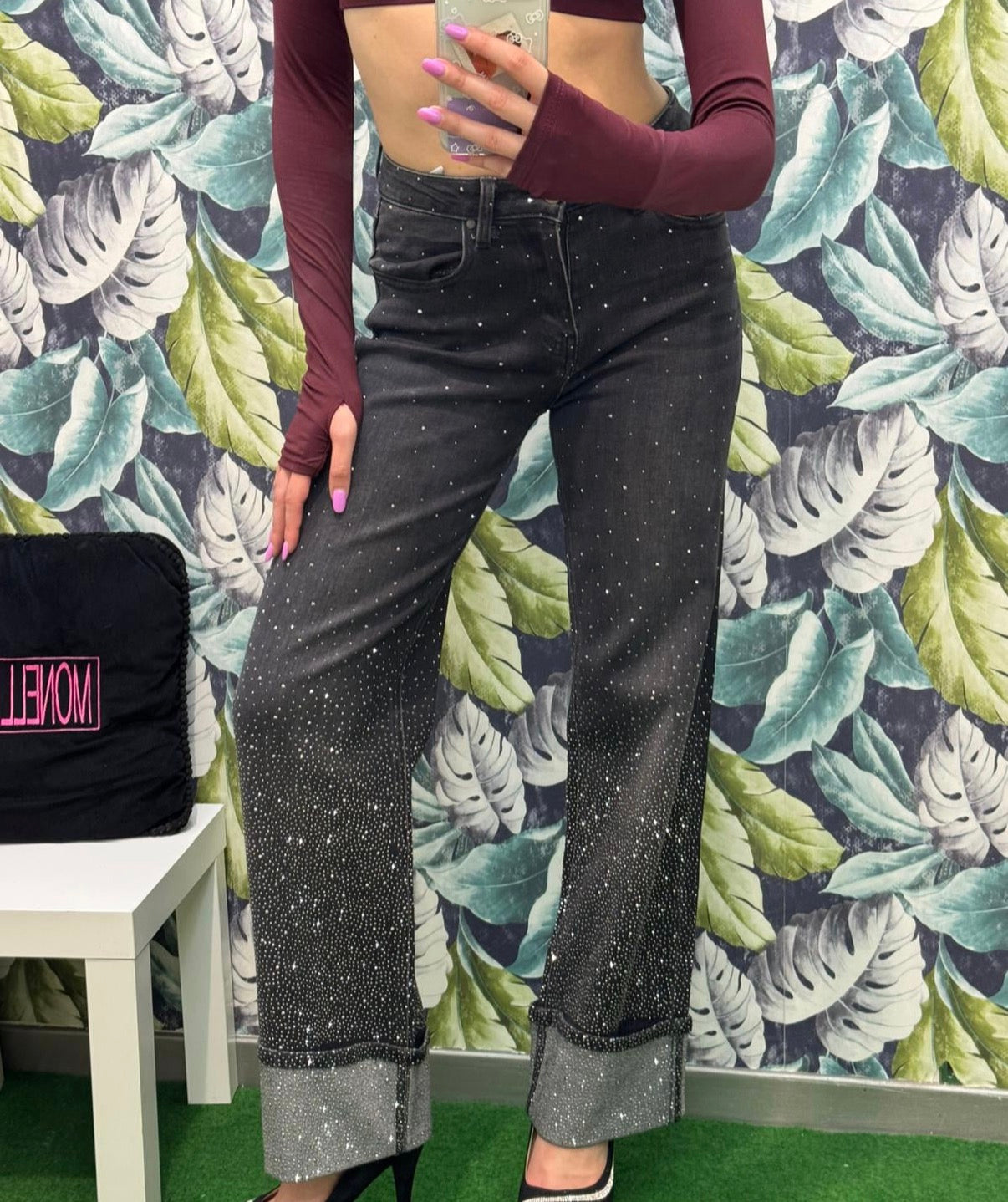 Jeans piega Scintillo