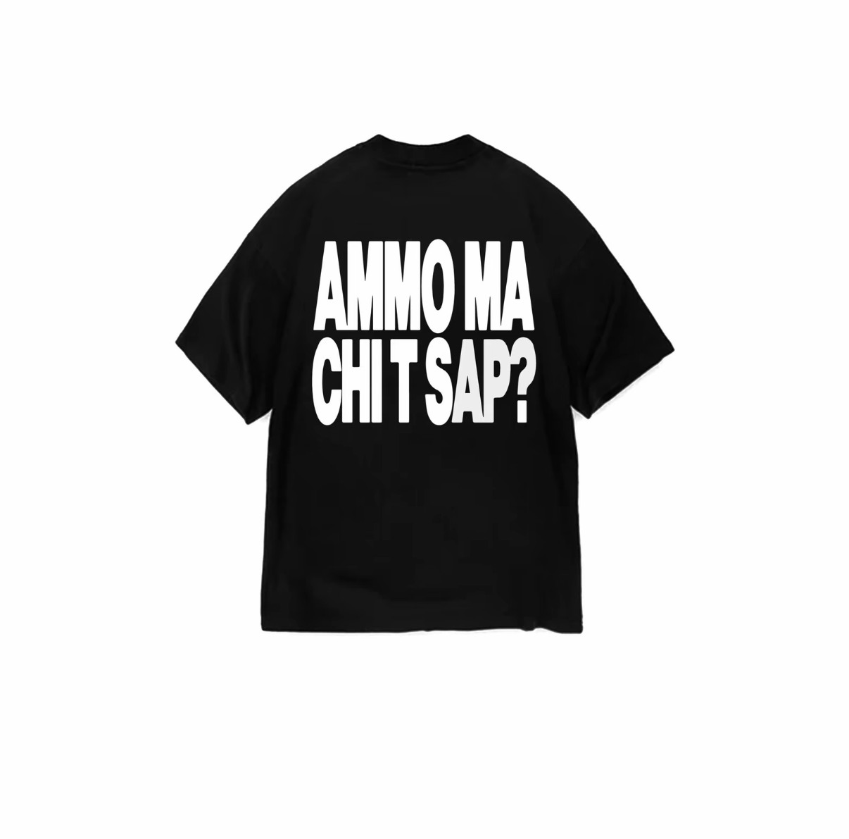 T-SHIRT CON STAMPE DIETRO