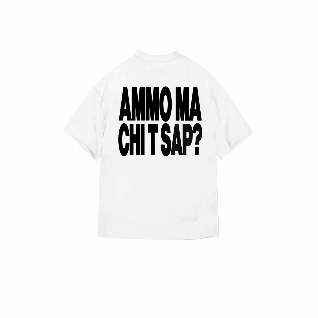 T-SHIRT CON STAMPE DIETRO