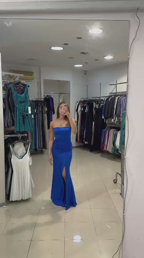 VESTITO LUNGO A FASCIA AMBRA