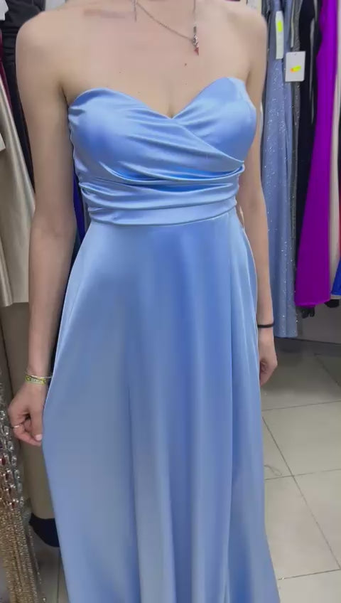 VESTITO LUNGO RASO LUCY